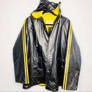 Cold weather rain jacket